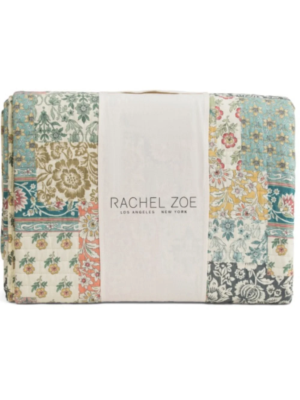 Rachel Zoe Floral Patchwork Quilt Set